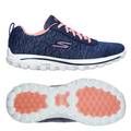 Go Golf Walk Sport Ladies Golf Shoes Navy Pink 17008